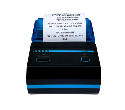 IMPRESORA TERMICA REDPOS PORTATIL RED -P5801 58MM DUAL