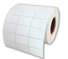 ROLLO DE ETIQUETA DE POLIPROPILENO BLANCO DE T.T. DE 3CMX2CM RX6000 ETIQ. A 3COL